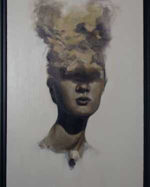 mujer nube