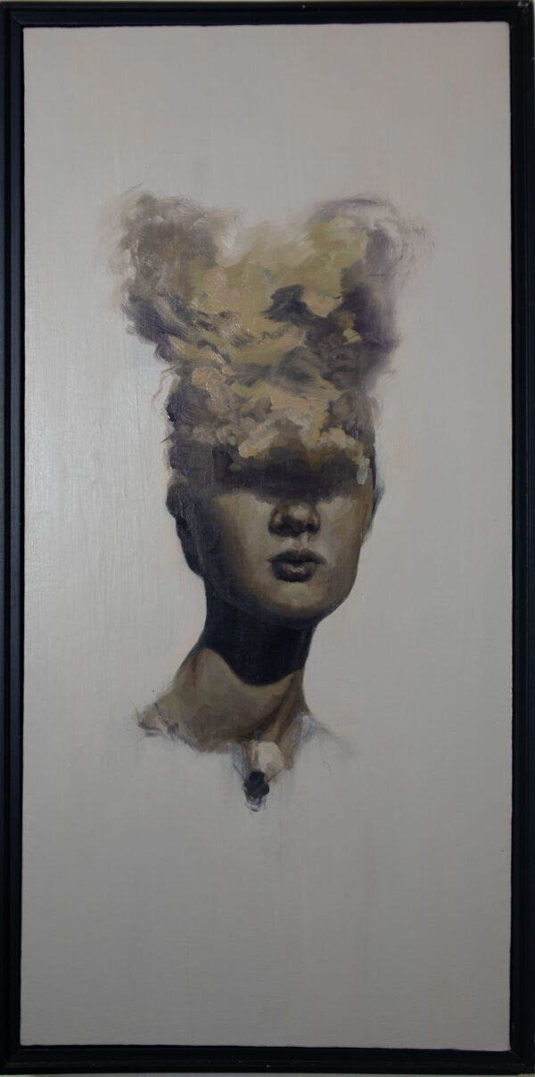 mujer nube